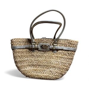 Michael Michael Kors Hamilton straw bag